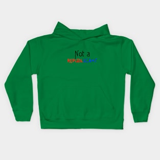 Not a Republicrat Kids Hoodie